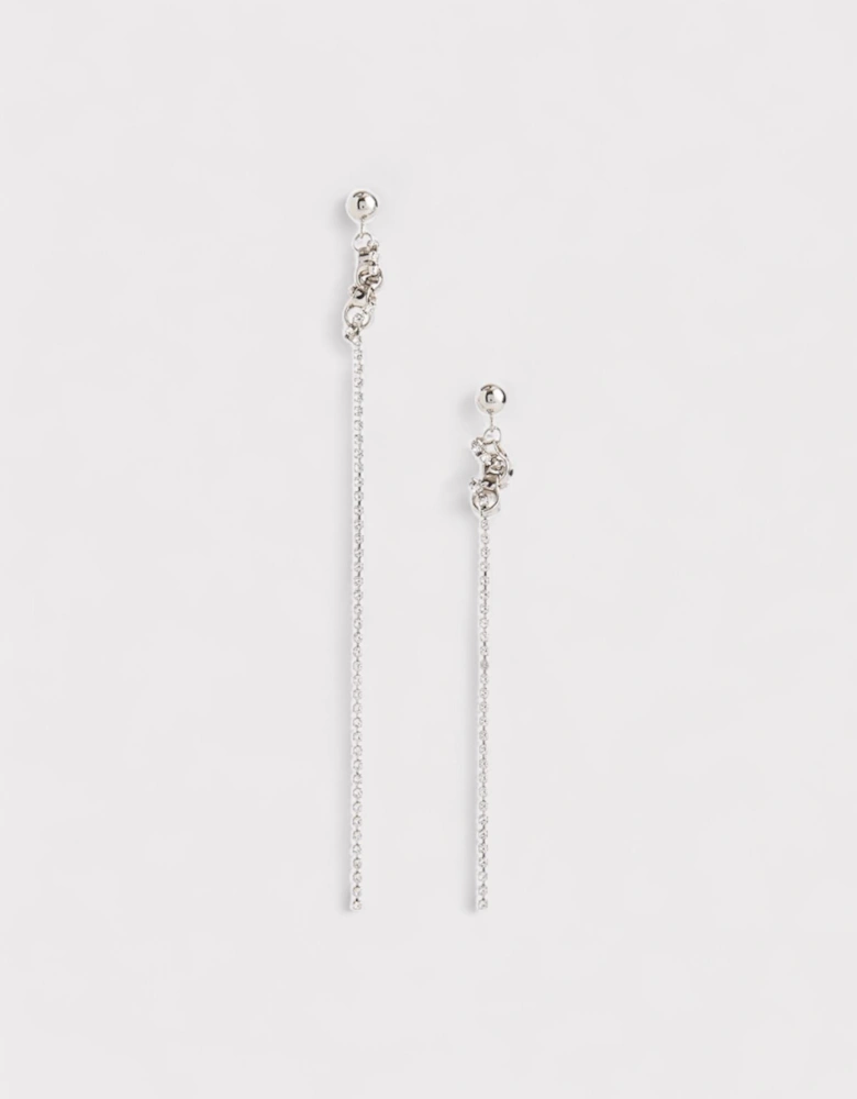 Mia Palladium-Plated Brass Earrings