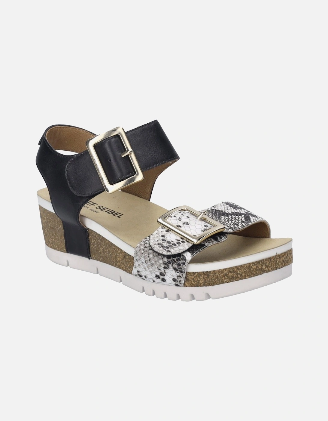 Quinn 02 Womens Wedge Sandals, 5 of 4
