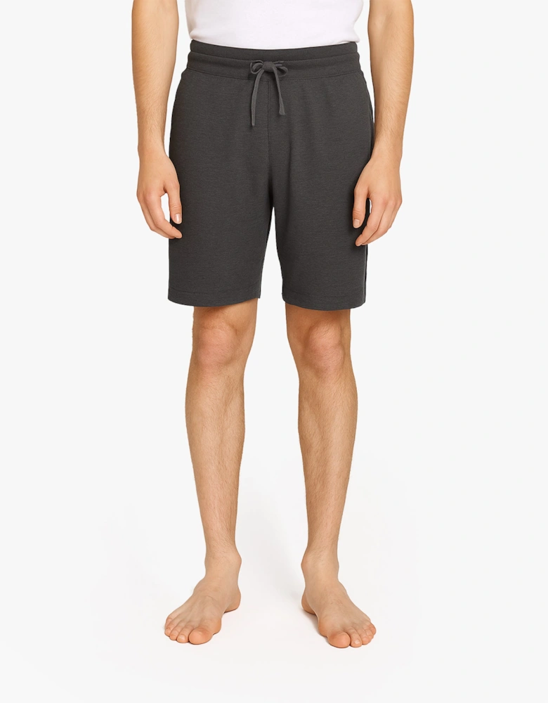 TH ESTABLISHED Mens Lounge Shorts Dark Grey