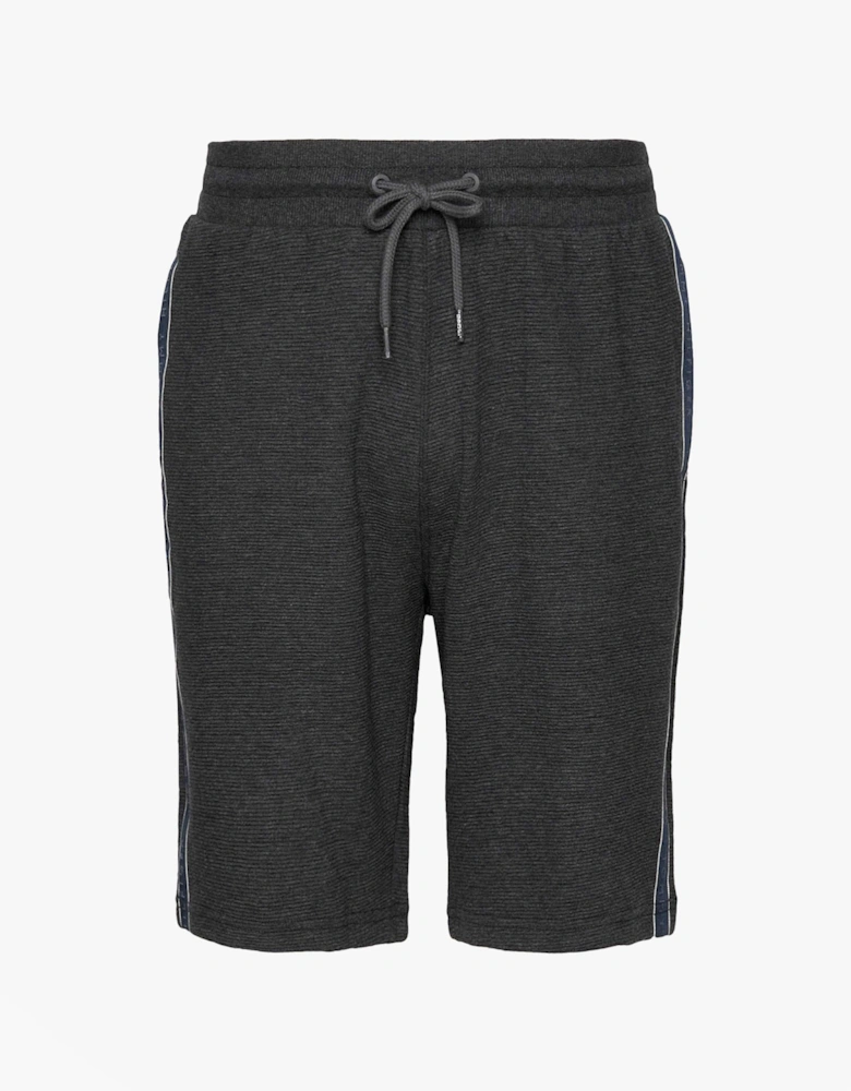 TH ESTABLISHED Mens Lounge Shorts Dark Grey