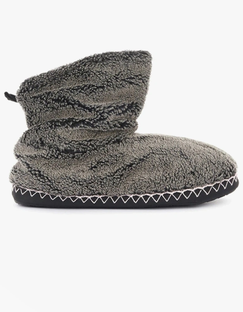 URSULA Womens Slipper Boots Black