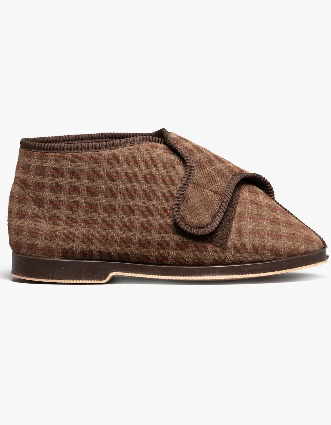 KESWICK Mens Boot Slippers Brown, 7 of 6