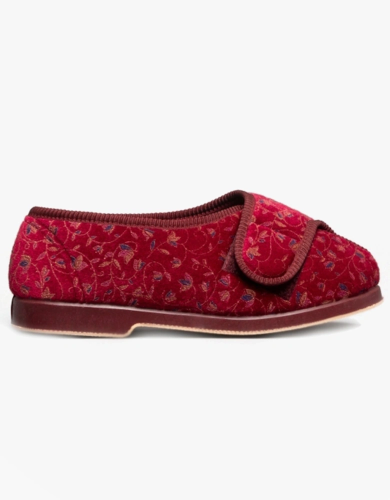 NOLA Womens Slippers Wine