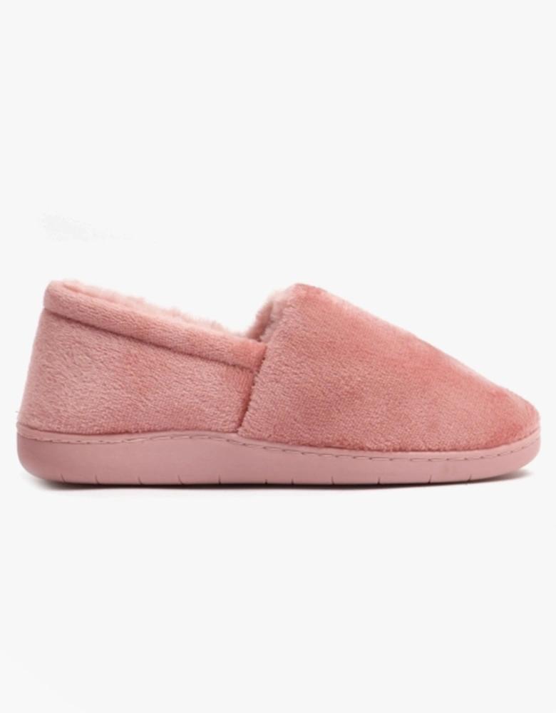 RITA Womens Full Slippers Dusty Pink