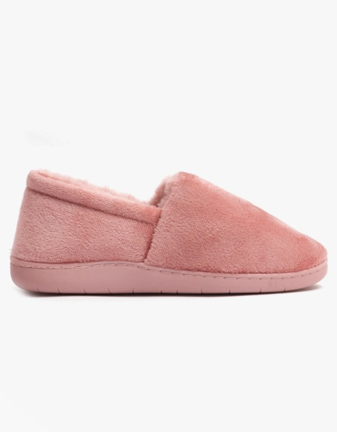 RITA Womens Full Slippers Dusty Pink, 7 of 6