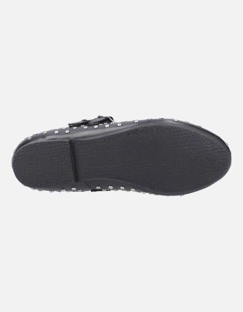 Nixie Leather Women's Black Shoes