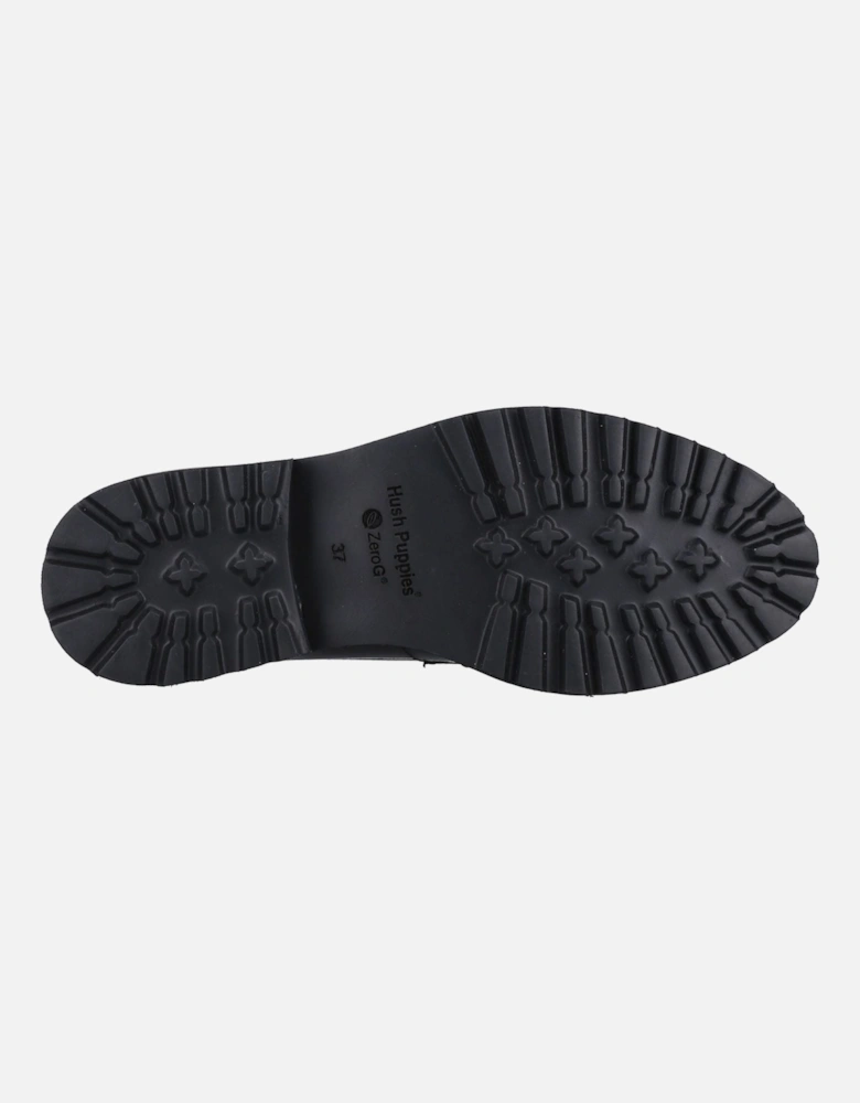 Ginny Leather Women's Black Loafers