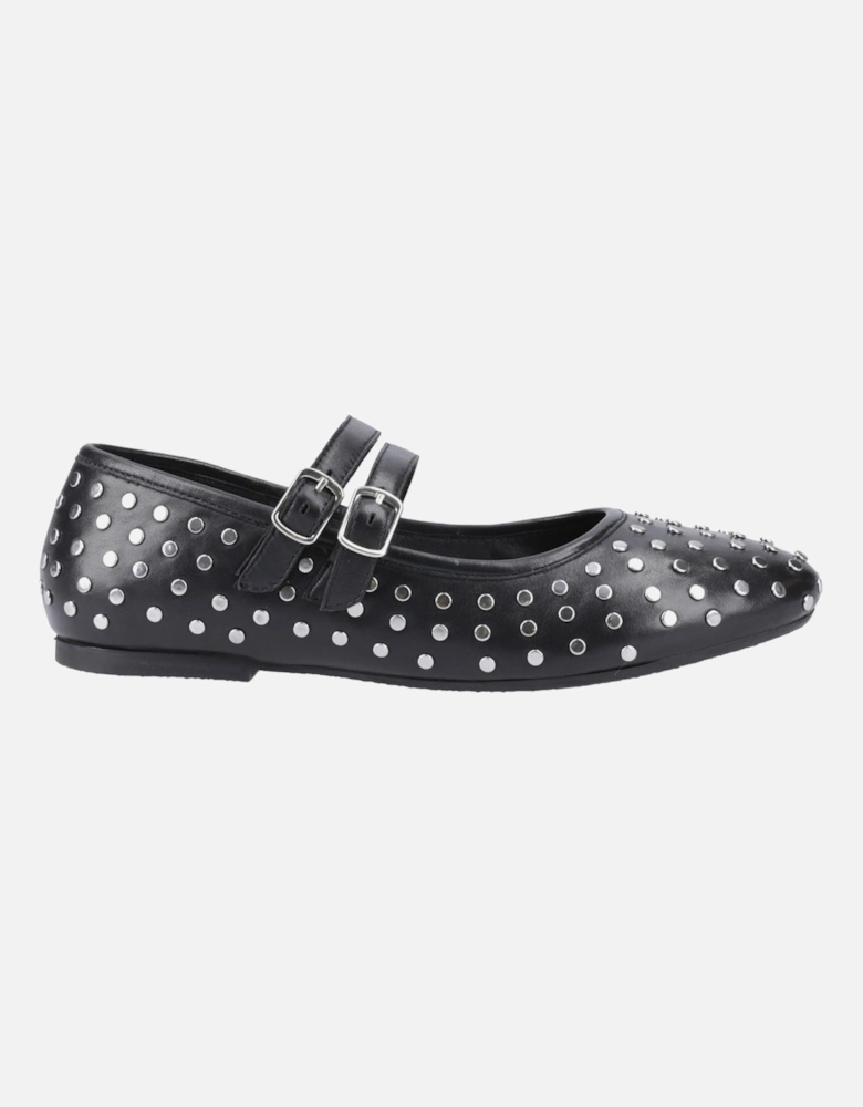 Nixie Leather Women's Black Shoes