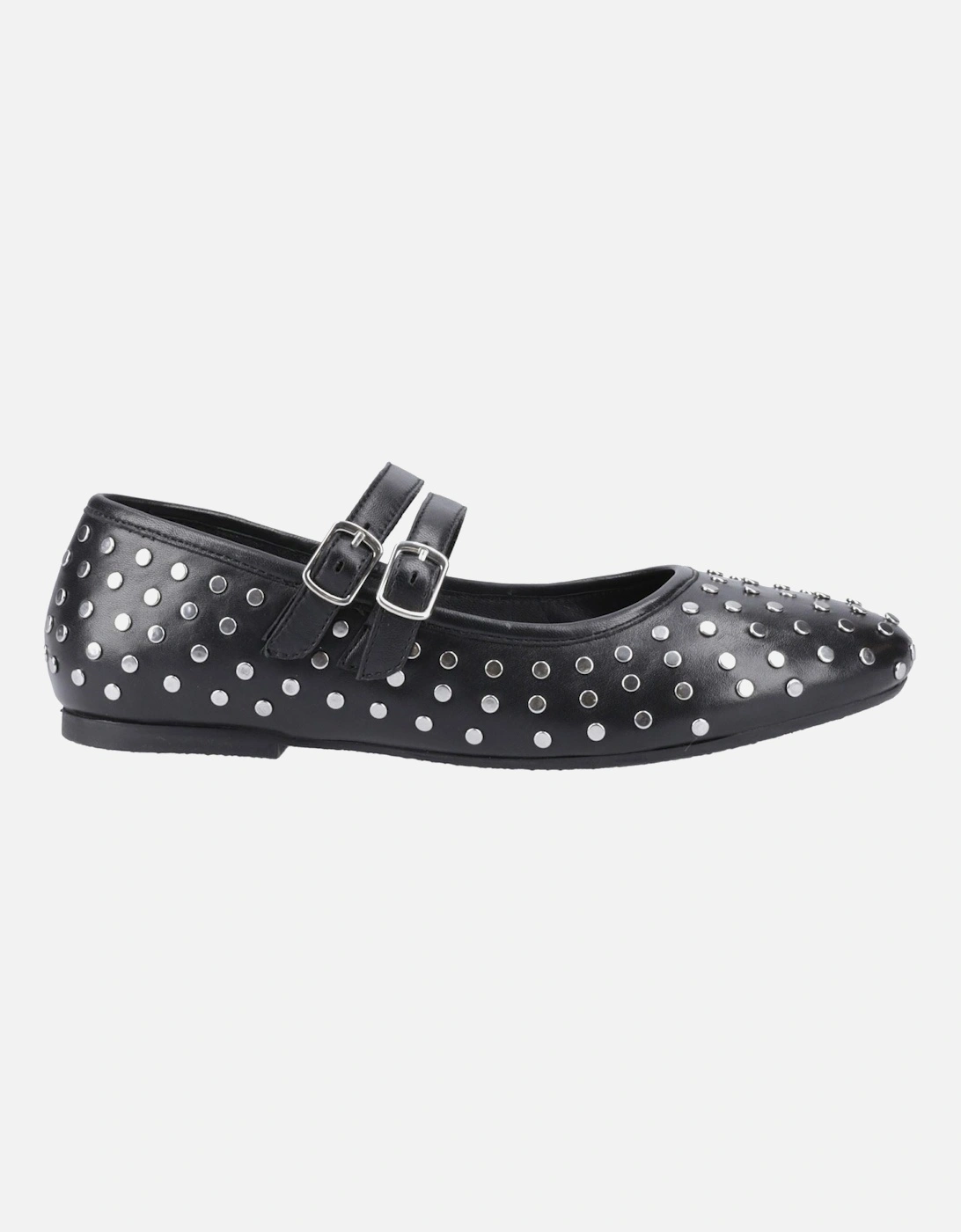 Nixie Leather Women's Black Shoes