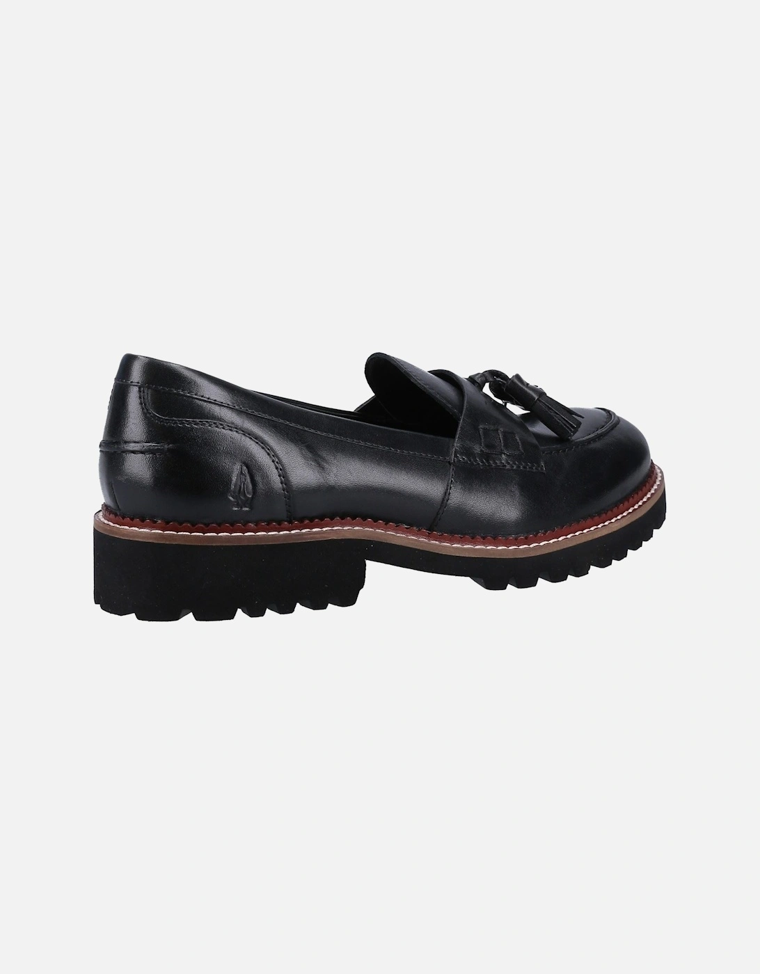 Ginny Leather Women's Black Loafers