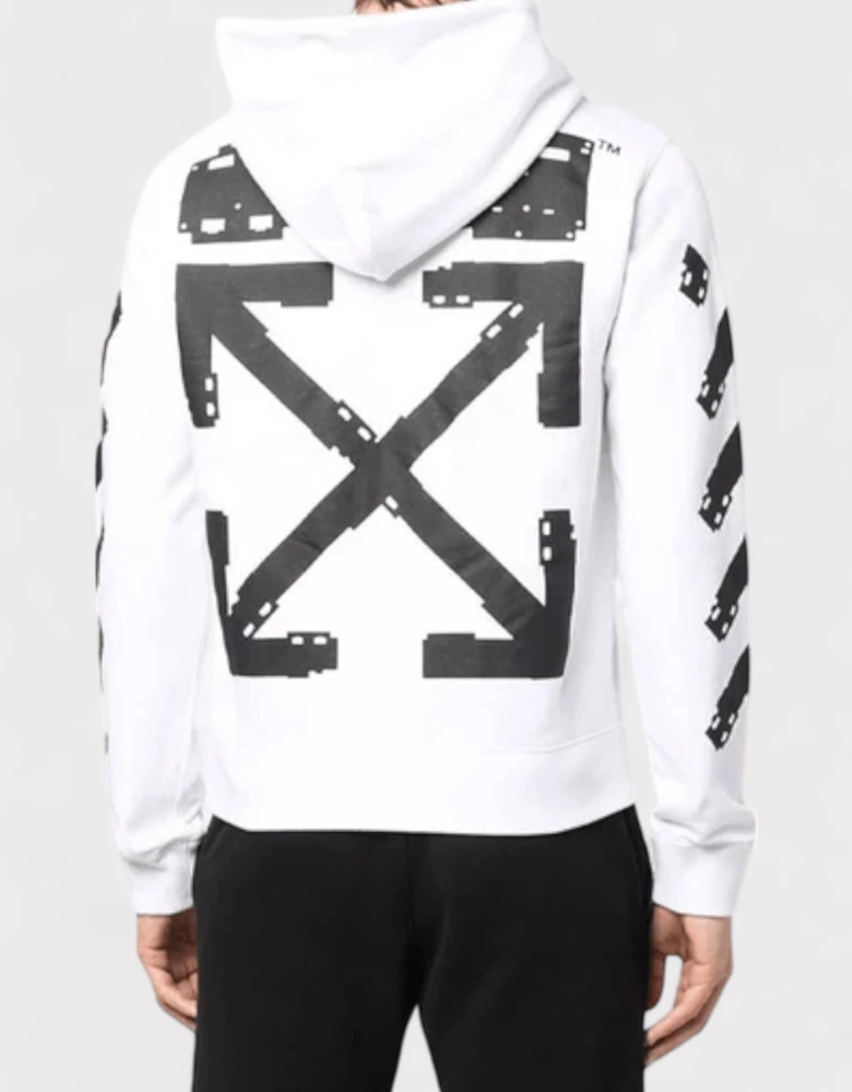 Teenage Engineering Arrow Hoodie White