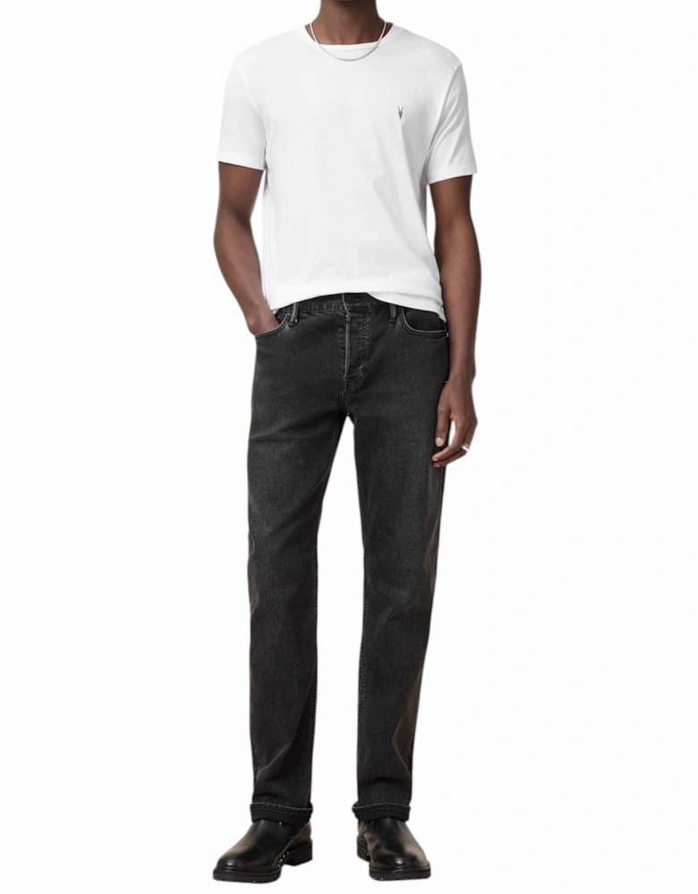 All Saints Tonic Mens T Shirts Slim Fit Crew Neck Short Sleeved