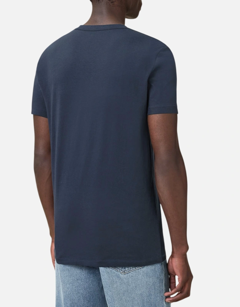 All Saints Tonic Mens T Shirts Slim Fit Crew Neck Short Sleeved