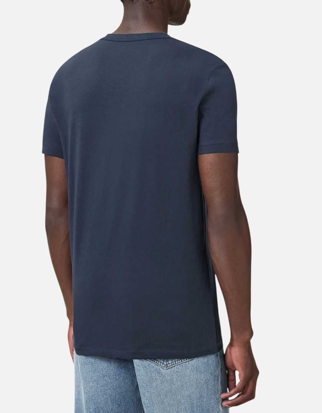 All Saints Tonic Mens T Shirts Slim Fit Crew Neck Short Sleeved