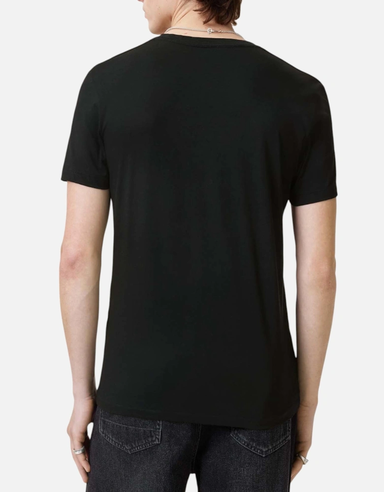 All Saints Tonic Mens T Shirts Slim Fit Crew Neck Short Sleeved