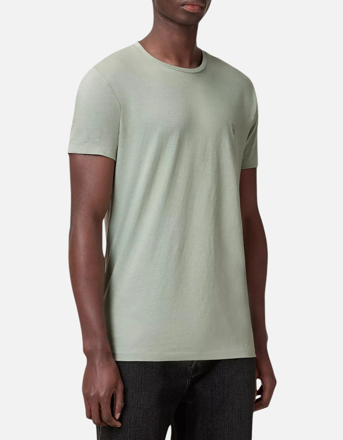 All Saints Tonic Mens T Shirts Slim Fit Crew Neck Short Sleeved, 8 of 7