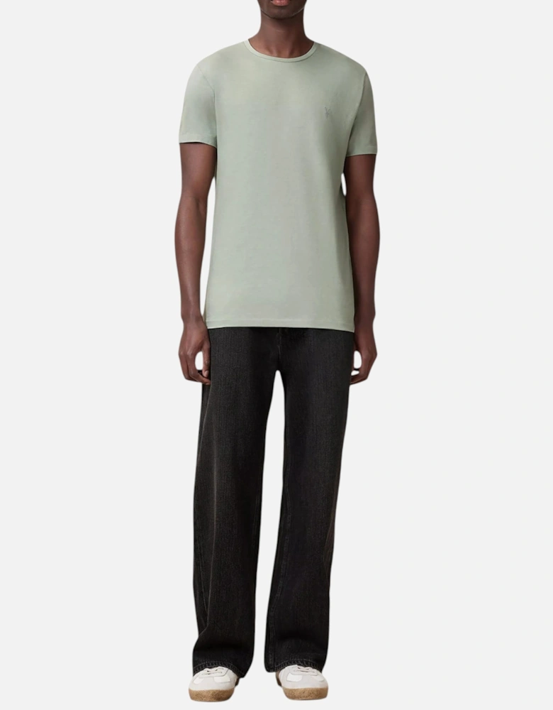 All Saints Tonic Mens T Shirts Slim Fit Crew Neck Short Sleeved