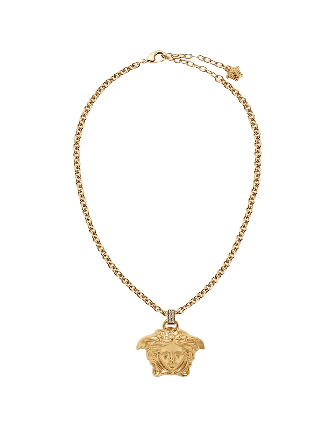 Medusa Head Necklace Gold, 4 of 3