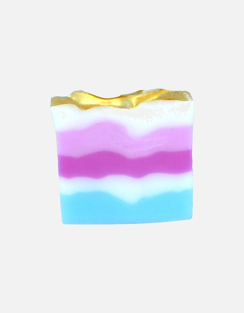 Rainbow Mountain Soap Slice