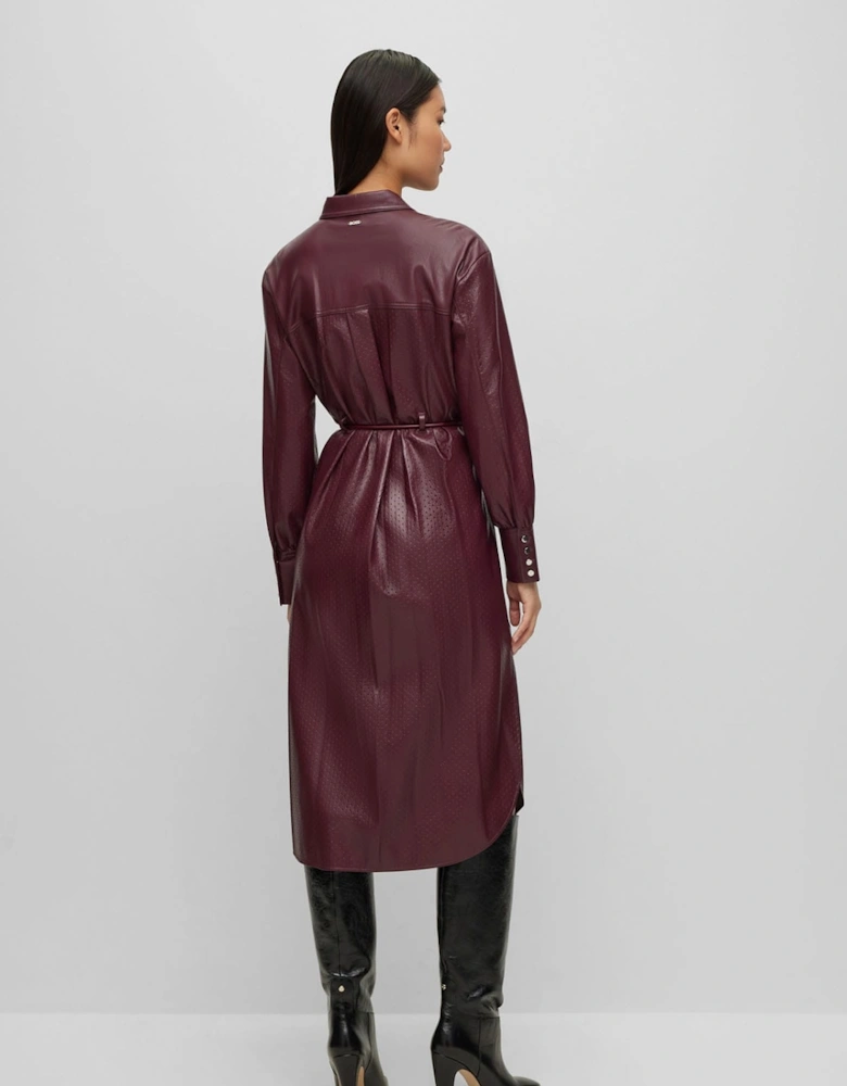 Dibanora10 Belted Shirt Dress