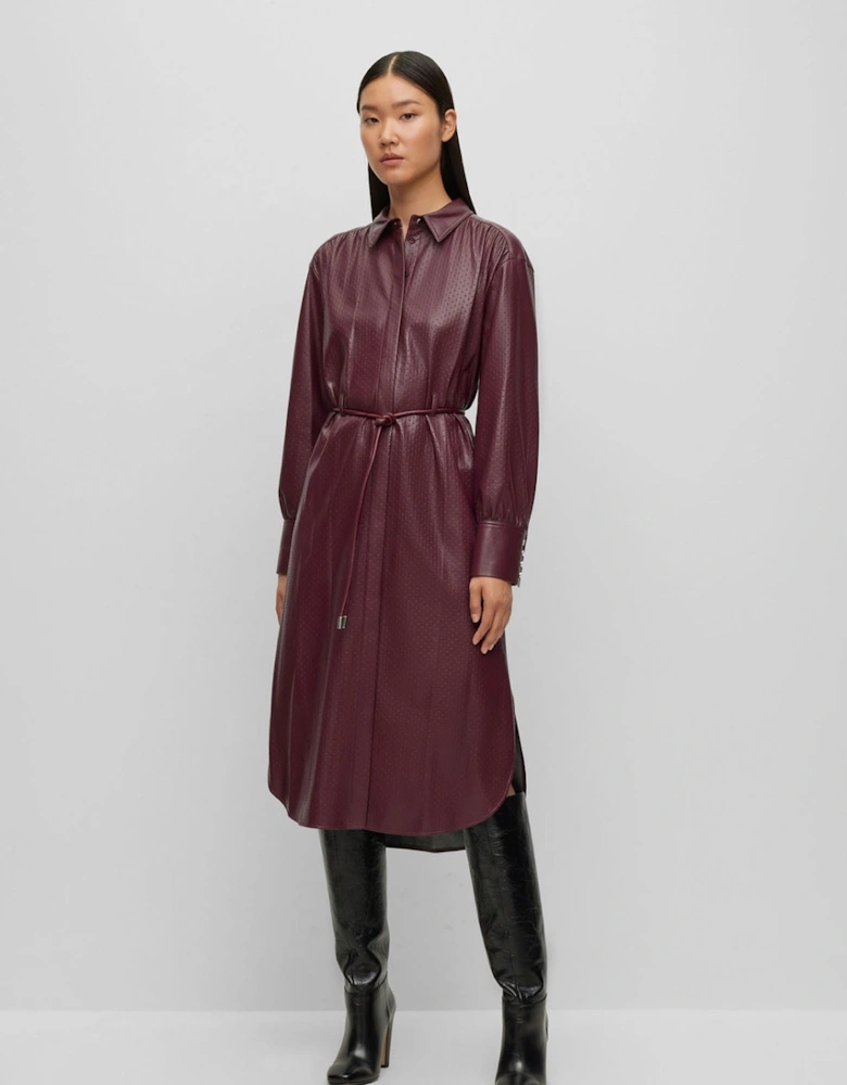 Dibanora10 Belted Shirt Dress