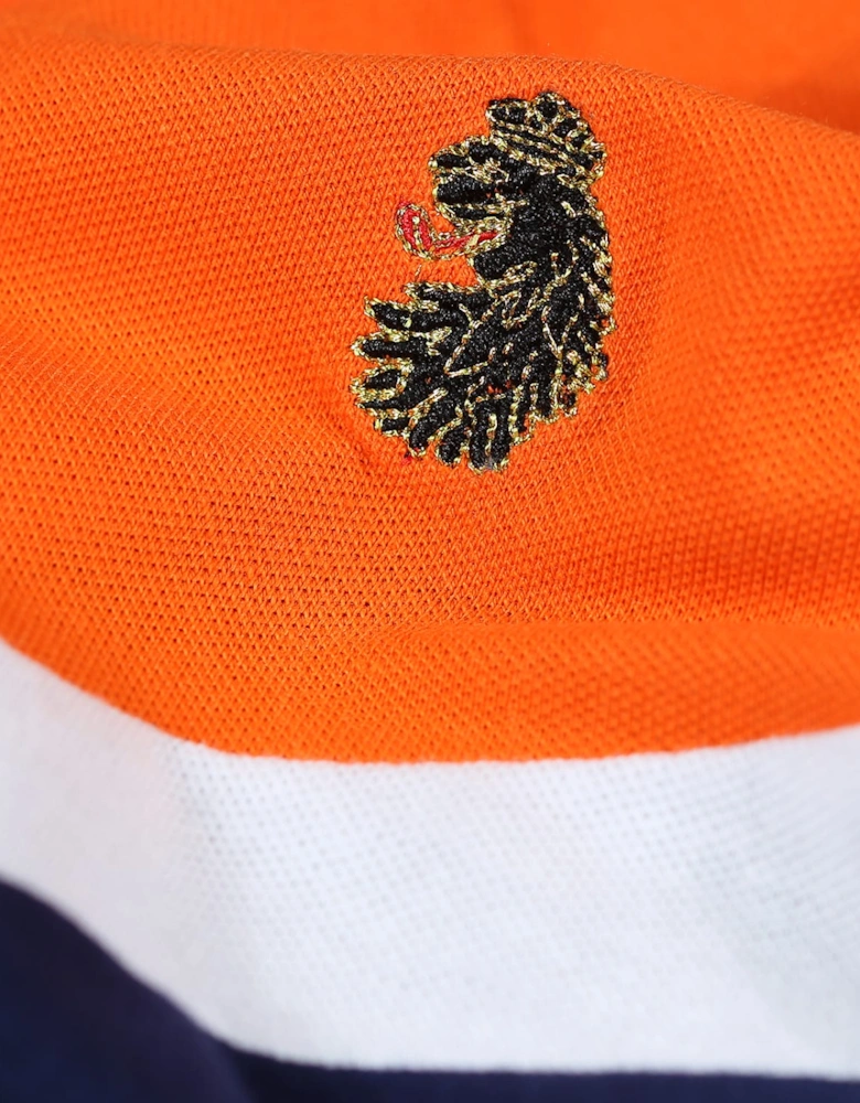 Cala Mayor Chevron Detail Polo Shirt
