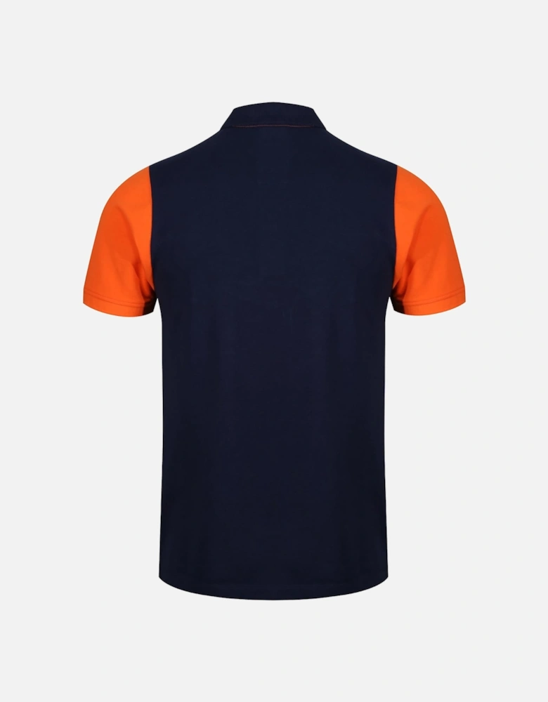 Cala Mayor Chevron Detail Polo Shirt