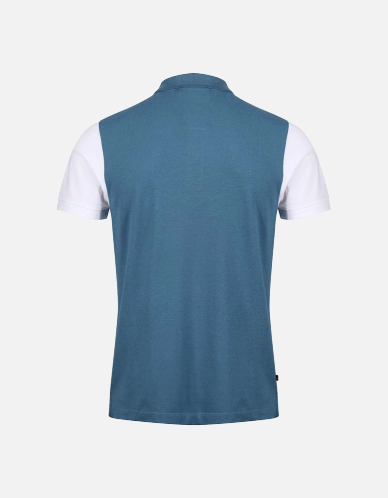 Cala Mayor Chevron Detail Polo Shirt