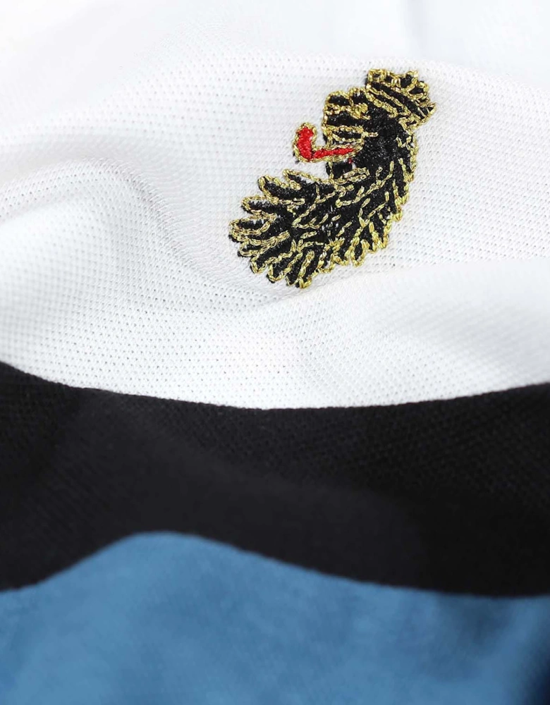 Cala Mayor Chevron Detail Polo Shirt