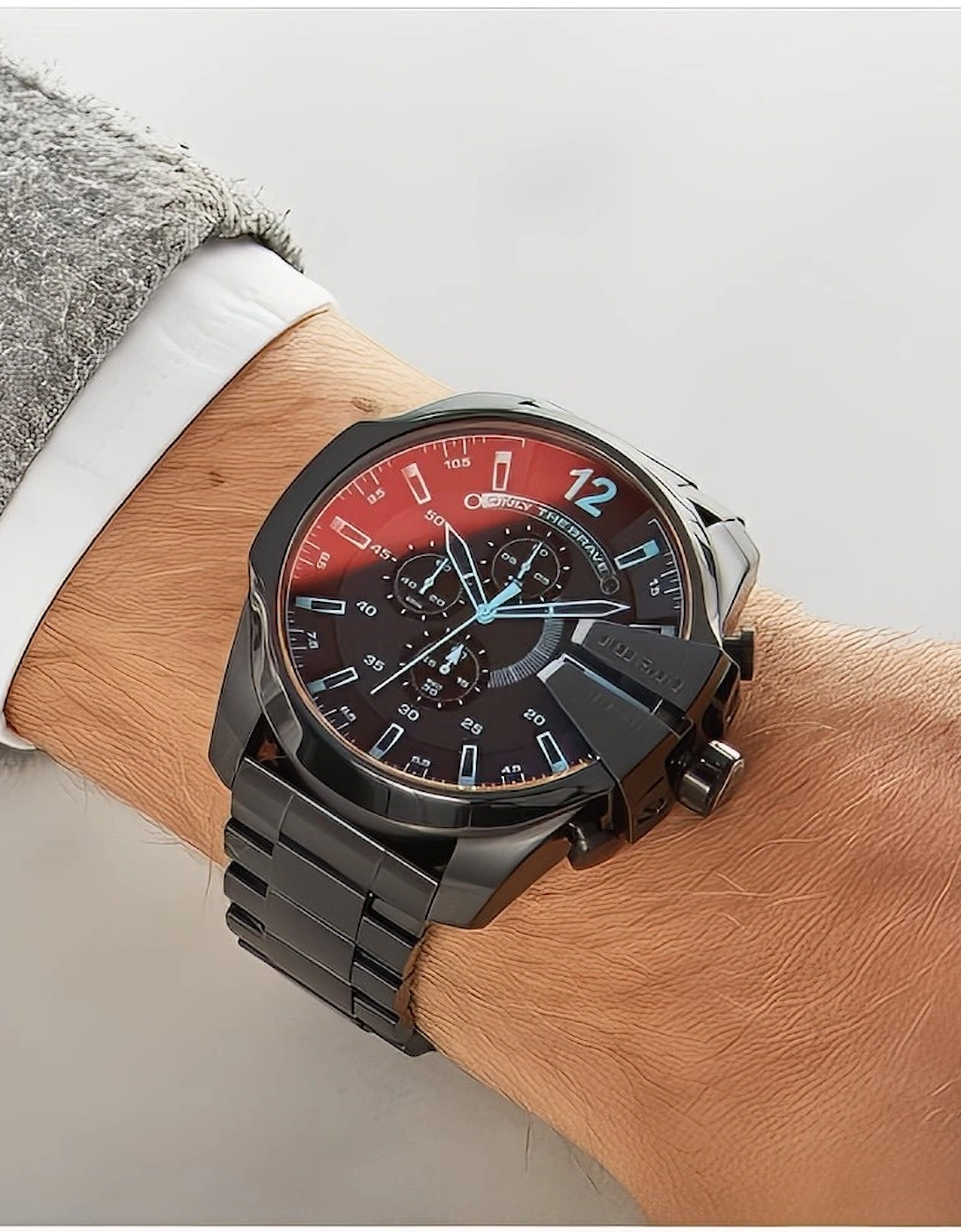 DZ4318 Mega Quartz Stainless Steel Men's Watch