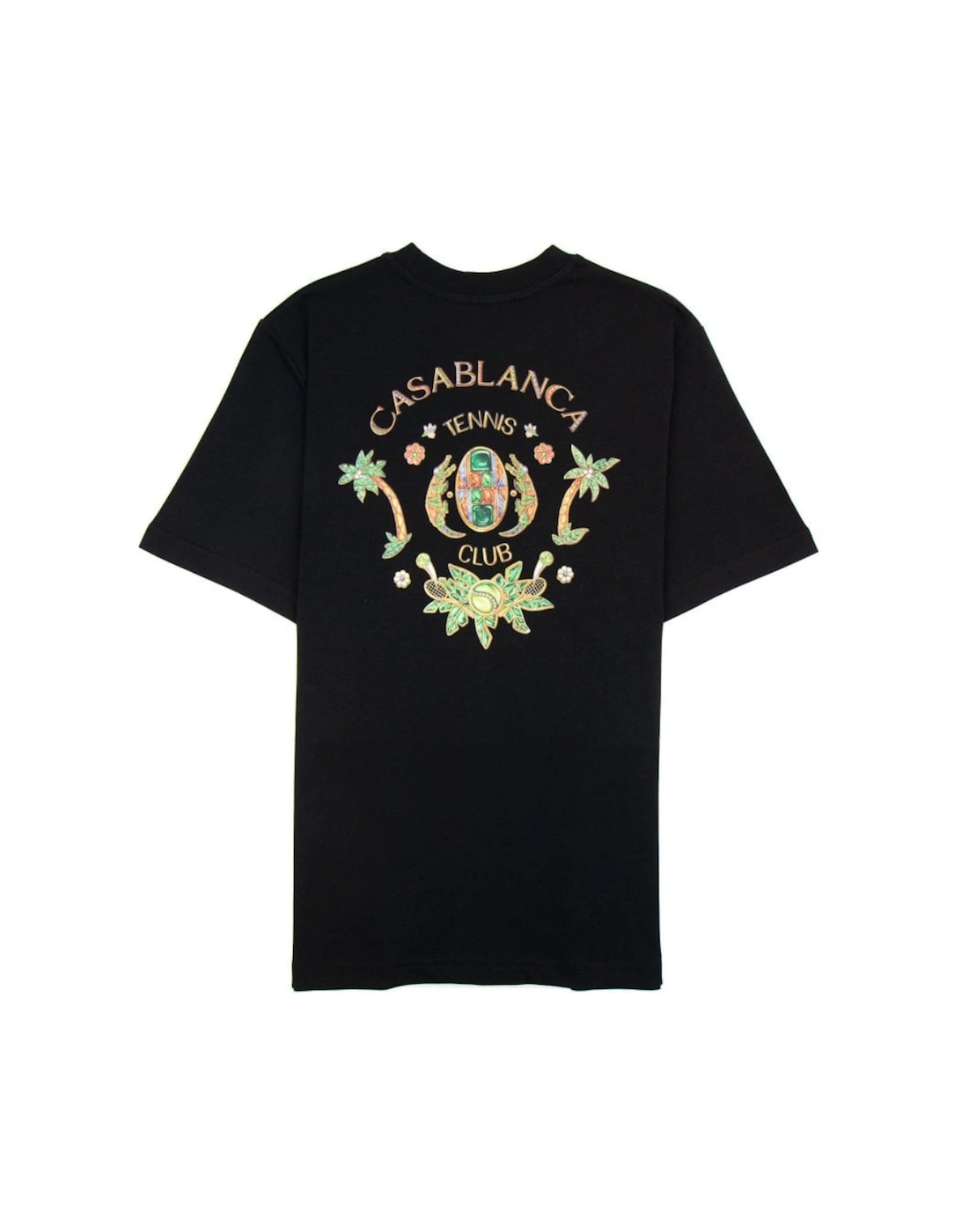 Casa Joyaux D'Afrique Tennis Club Black T-Shirt
