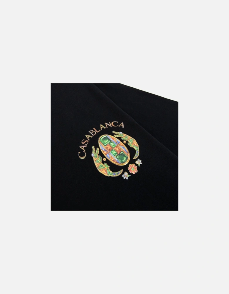 Casa Joyaux D'Afrique Tennis Club Black T-Shirt