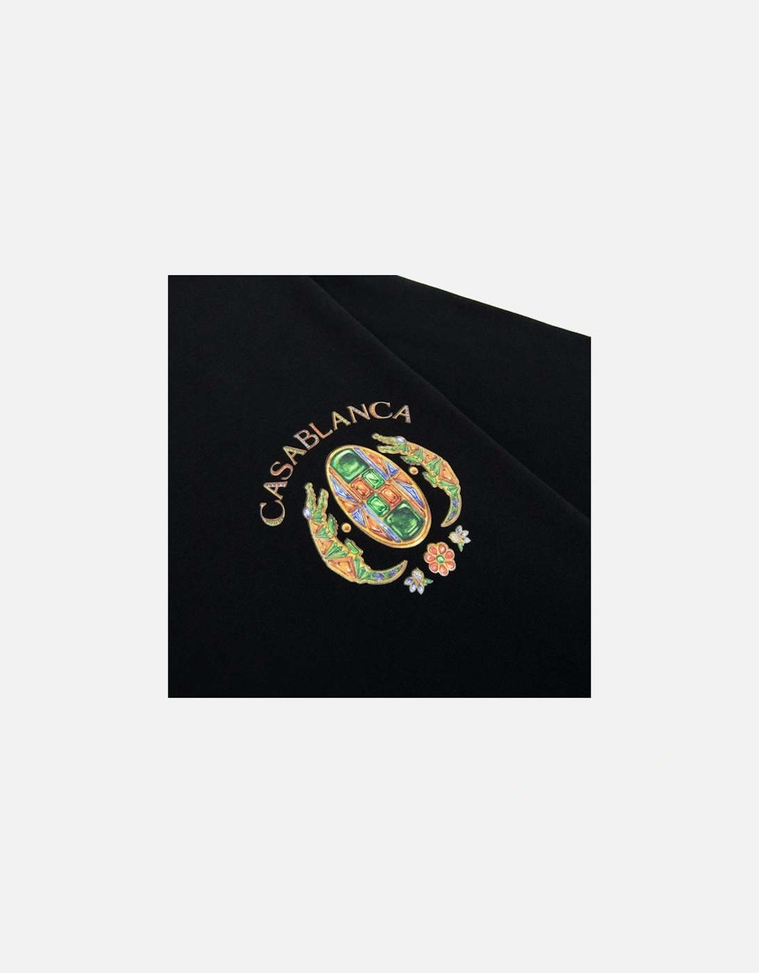 Casa Joyaux D'Afrique Tennis Club Black T-Shirt