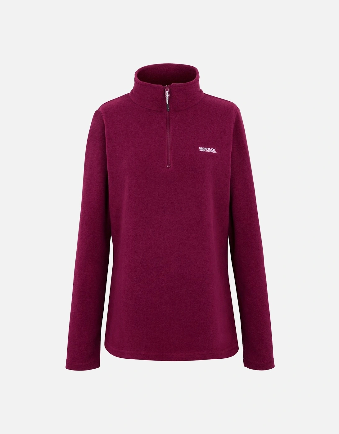 Womens Sweethart Half Zip Fleece, 2 of 1