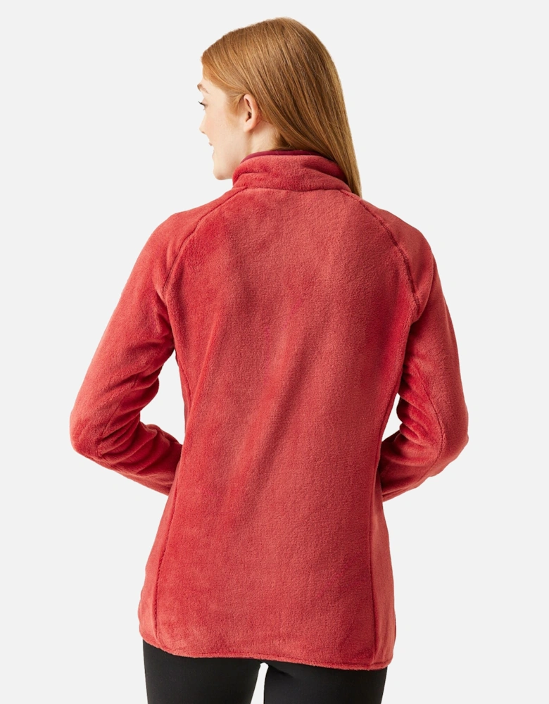 Womens/Ladies Lakara Fluffy Full Zip Fleece Jacket