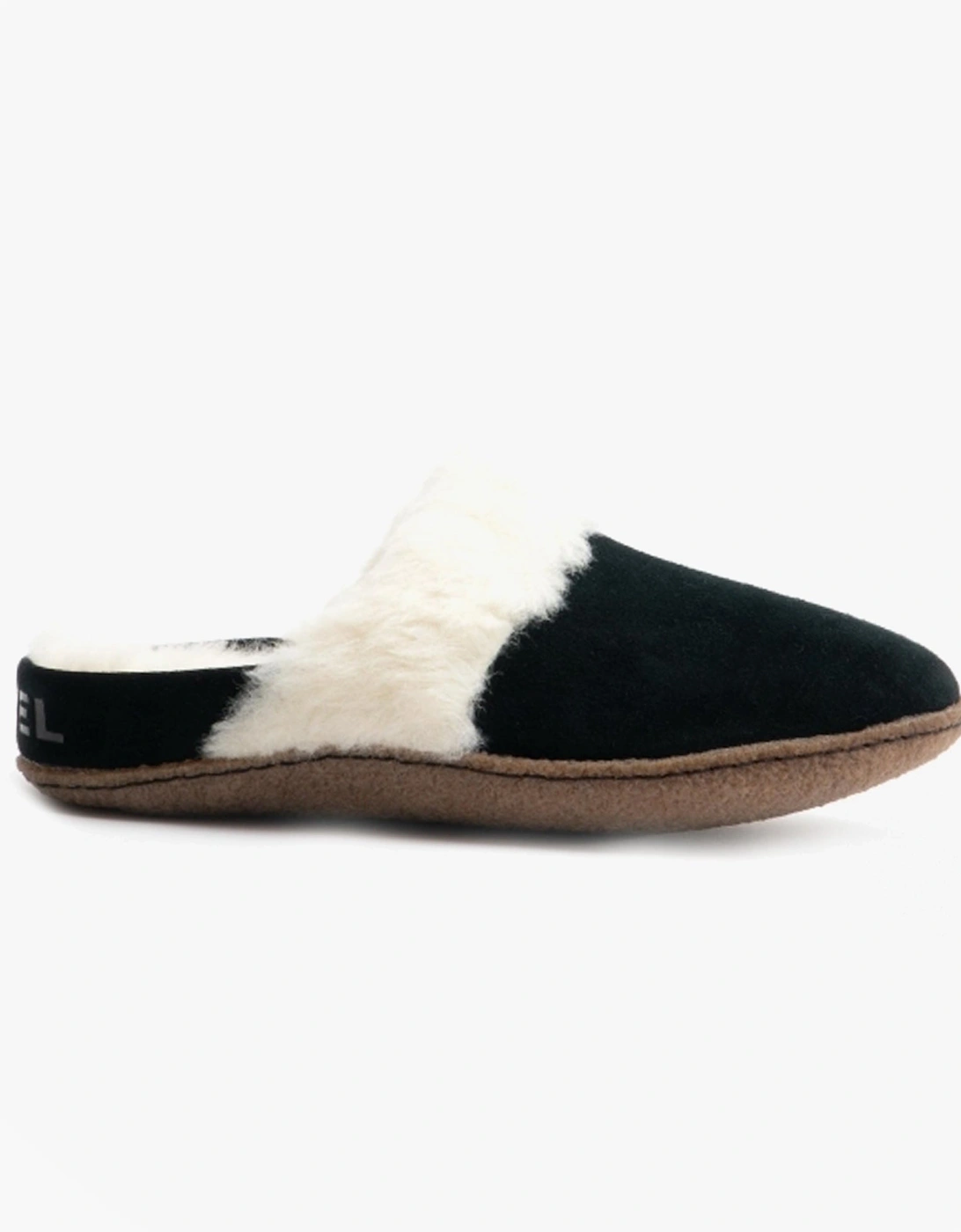 NAKISKA SLIDE II Womens Mule Slippers Black/Natural, 8 of 7