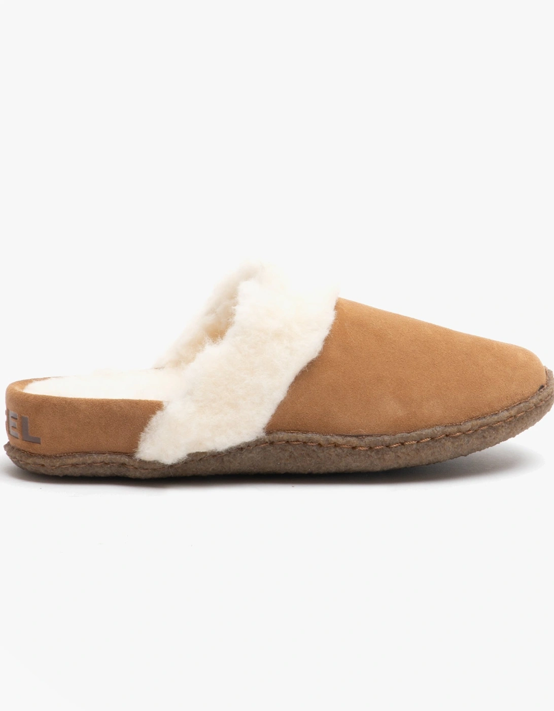 NAKISKA SLIDE II Womens Mule Slippers Camel Brown, 7 of 6