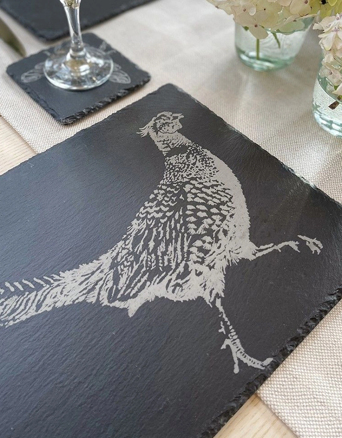 Slate Table Runner Pheasant