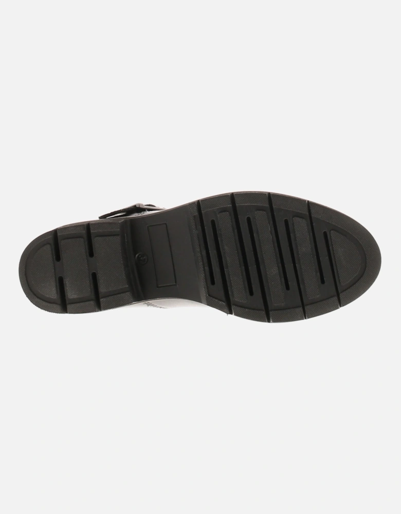 Womens Shoes Selena Leather Buckle black UK Size