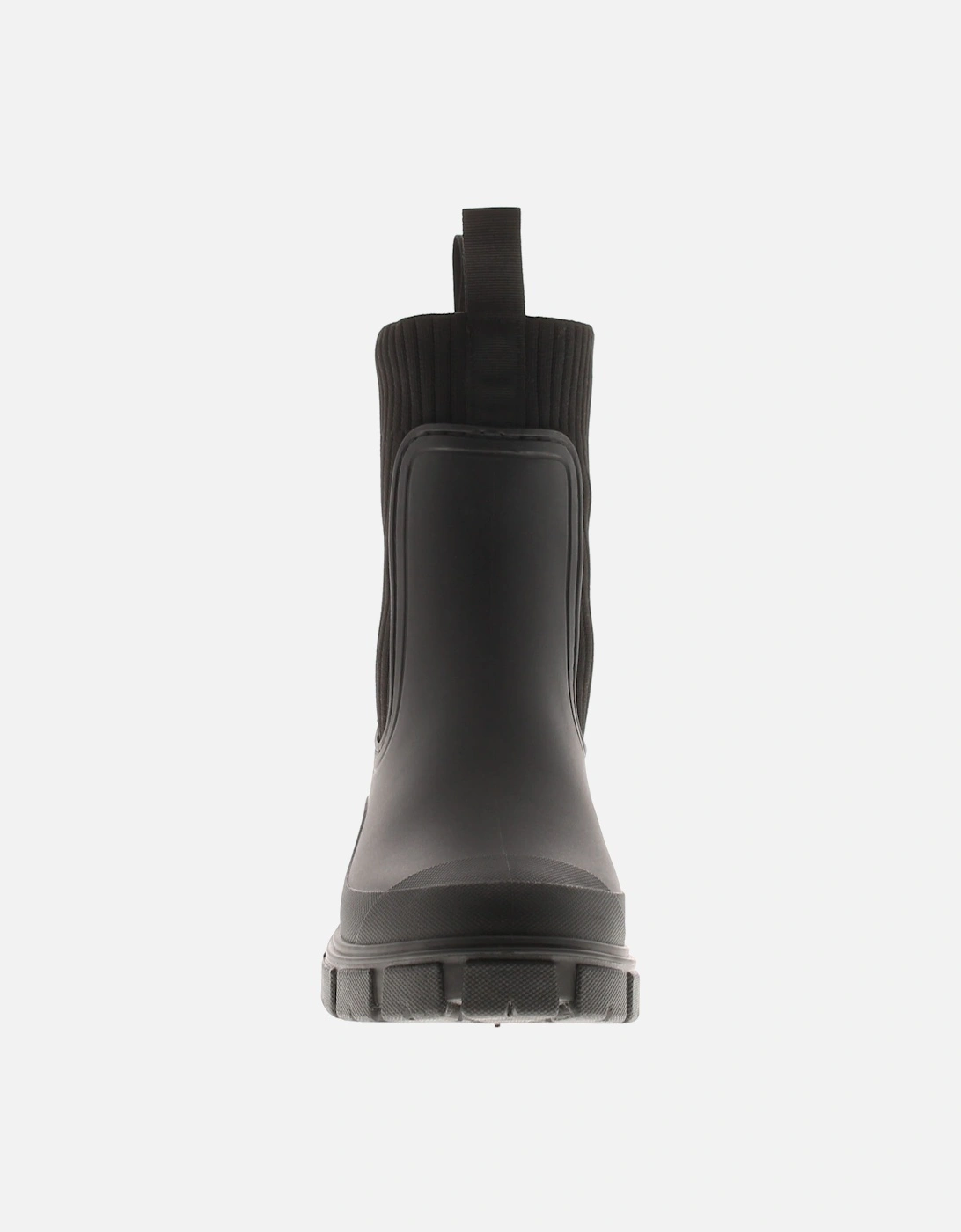 Womens Wellies Paddle Pull On black UK Size