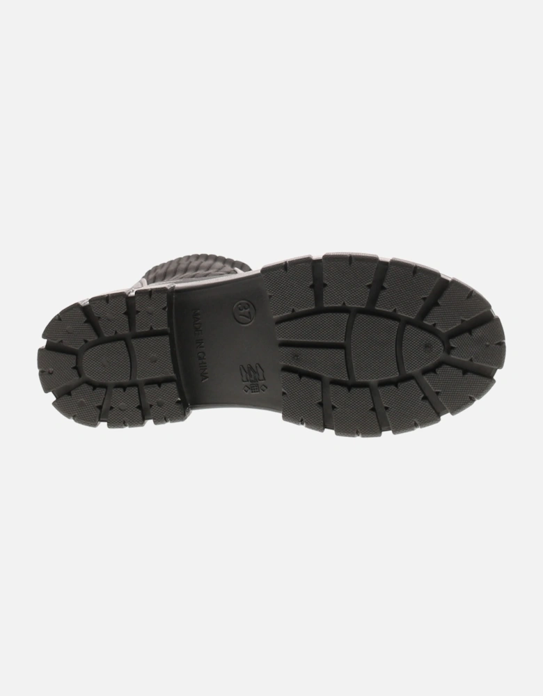 Womens Wellies Paddle Pull On black UK Size