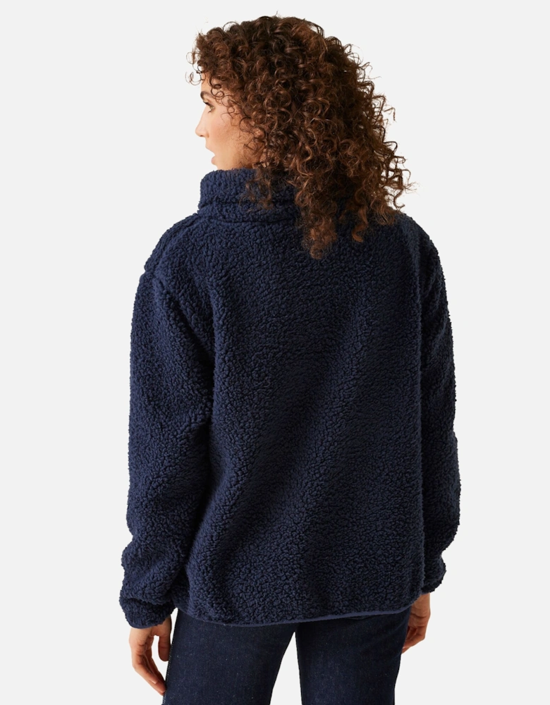 Womens/Ladies Ria Fluffy Overhead Fleece Top
