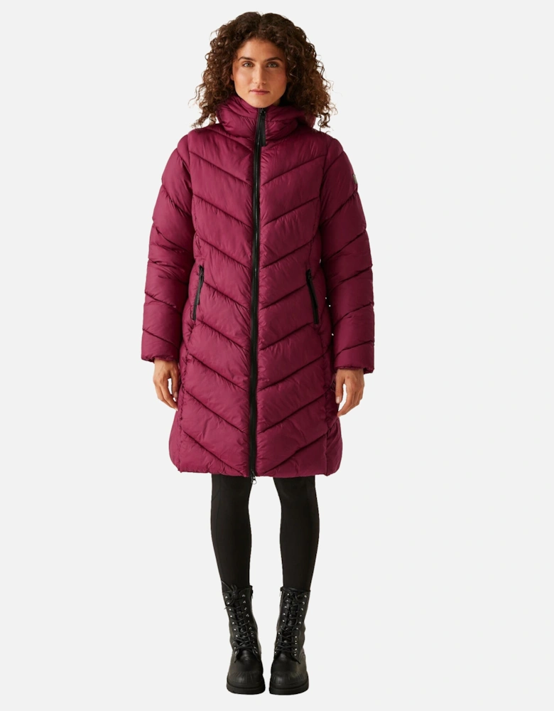 Womens/Ladies Andia II Contrast Zip Jacket