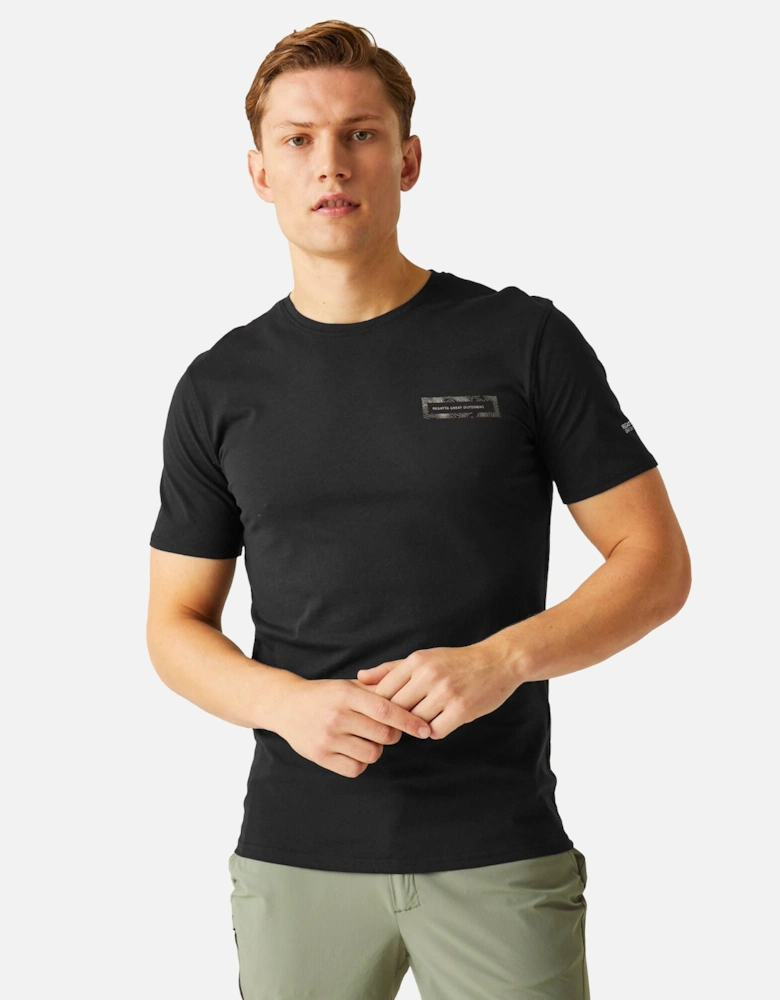 Mens Breezed IV Graphic Print T-Shirt