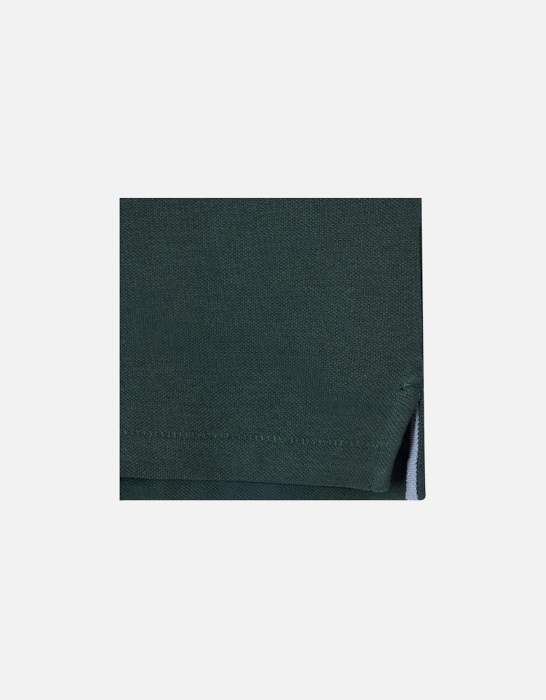 PS Reg Fit SS Polo Shirt Zebra - Dark Green