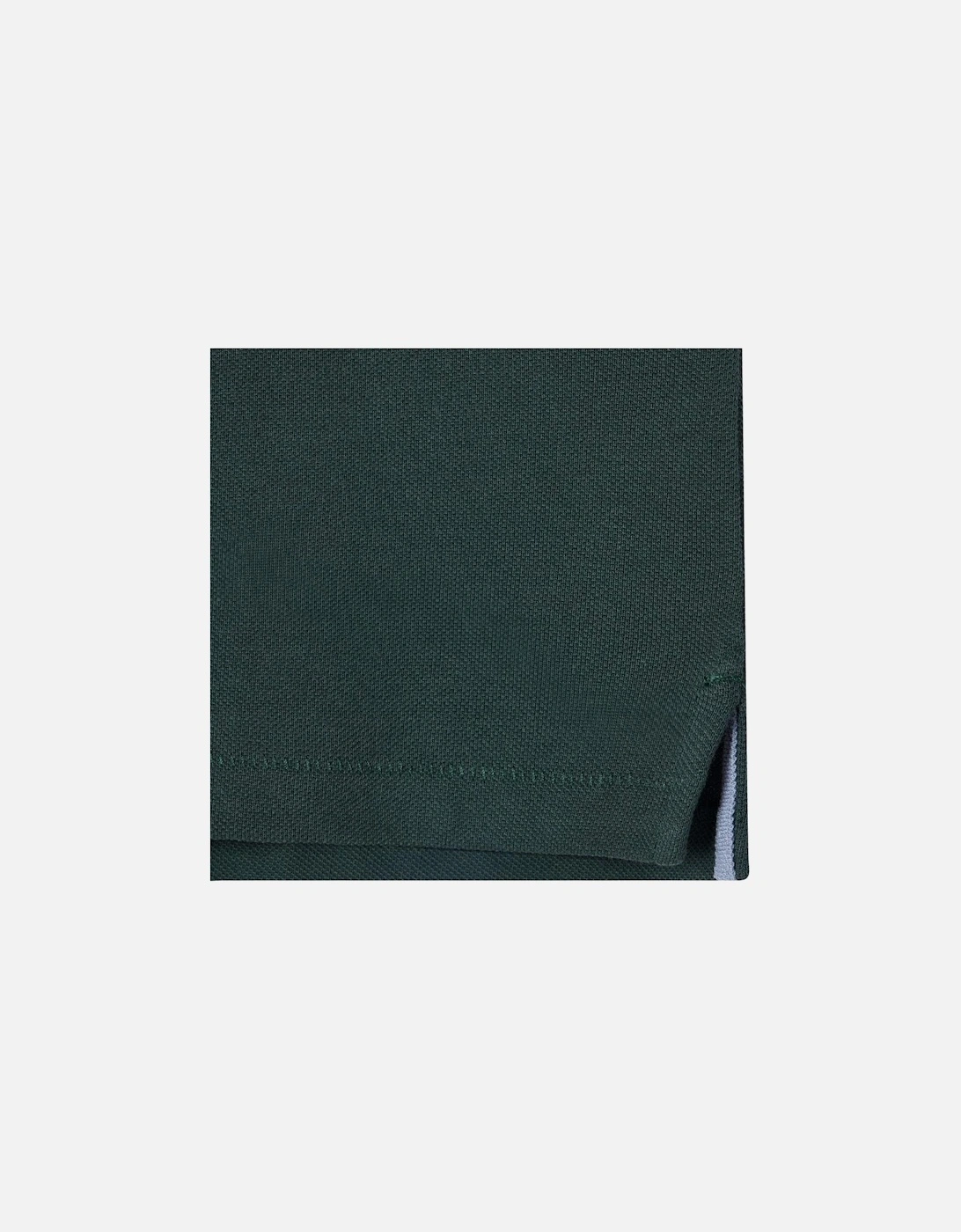 PS Reg Fit SS Polo Shirt Zebra - Dark Green