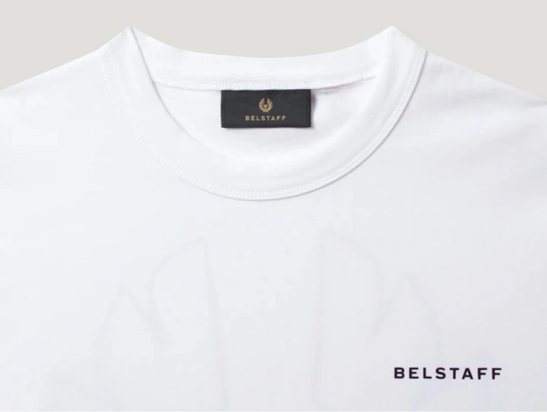 Border T-Shirt White