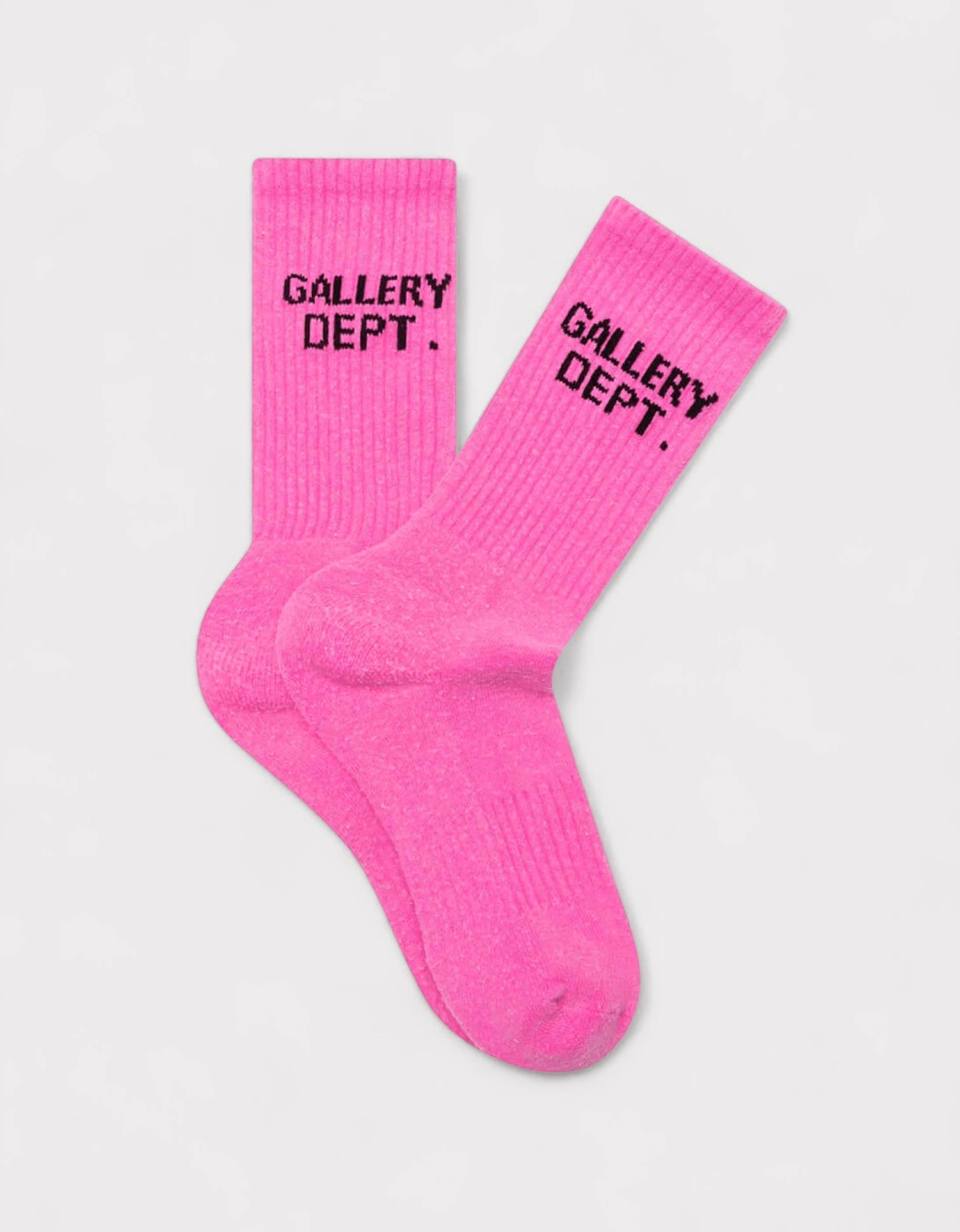Gallery Dept Unisex Pink Clean Socks Flo - Size: One Size
