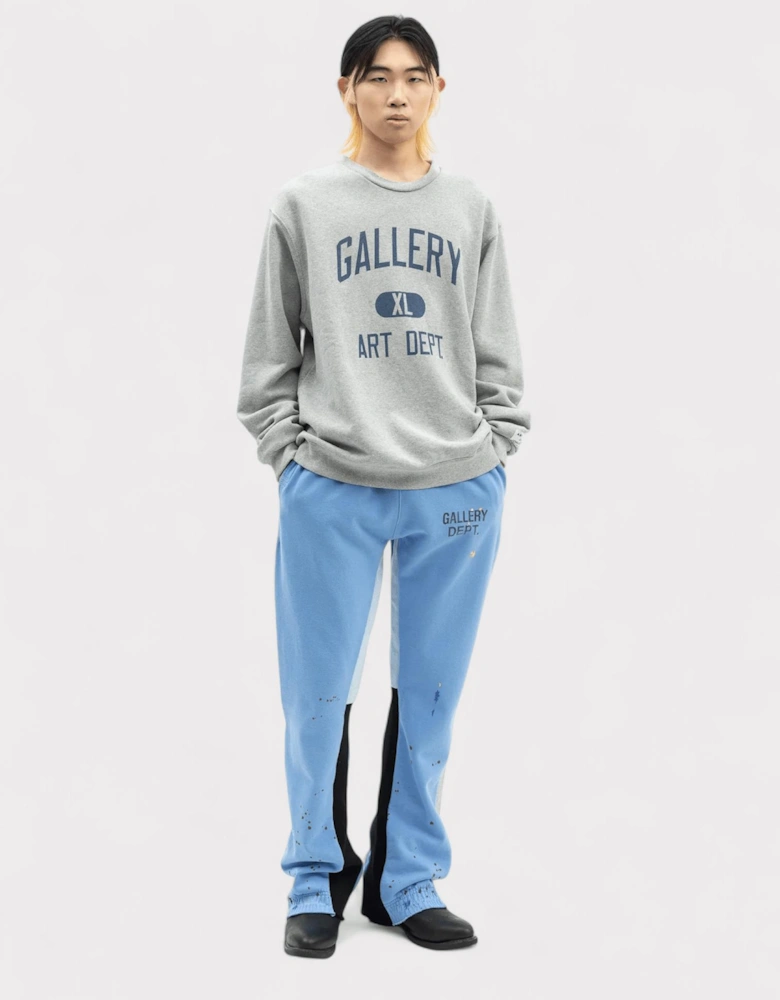 Gallery Dept. Art Dept Crew Neck Sweatshirt Heather Grey