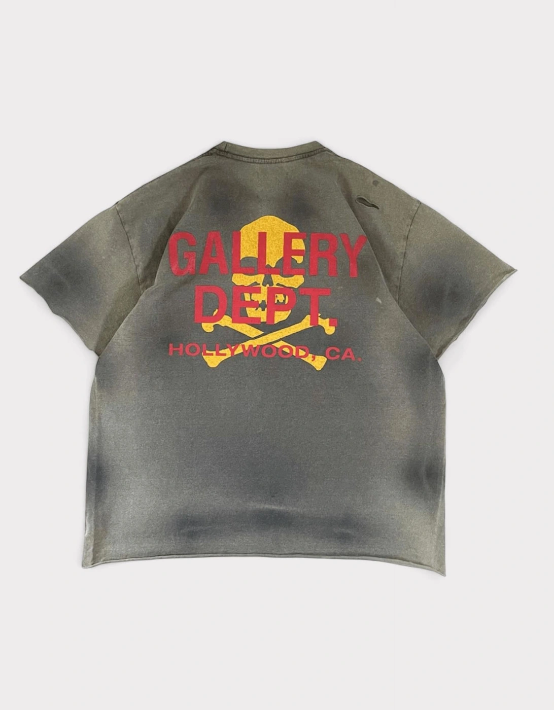 Gallery Dept Men's Tan Zip Tee Black - : Regular/34 Xs